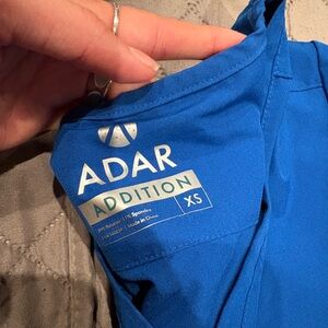 Adar Blue Scrub set xs